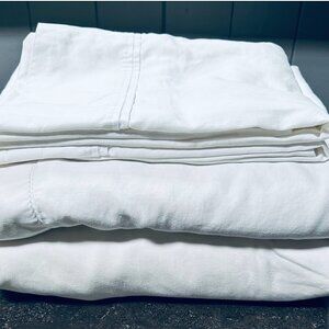 4 pc CHARTER CLUB Queen 550 Count Sheet Set Pima Cotton Damask w 2 Pillow Cases
